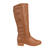 Bota Torneada Ponteada - Caramelo