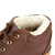 Botina Feminina com Lã Sintética (Solado Ocre) - Marrom - comprar online