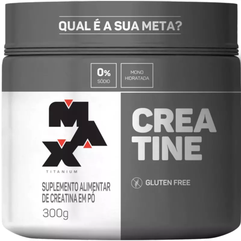 Creatina Pura - MAX TITANIUM - 300g