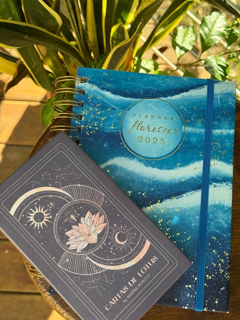 Planner Florescer + Cartas de Lótus - comprar online