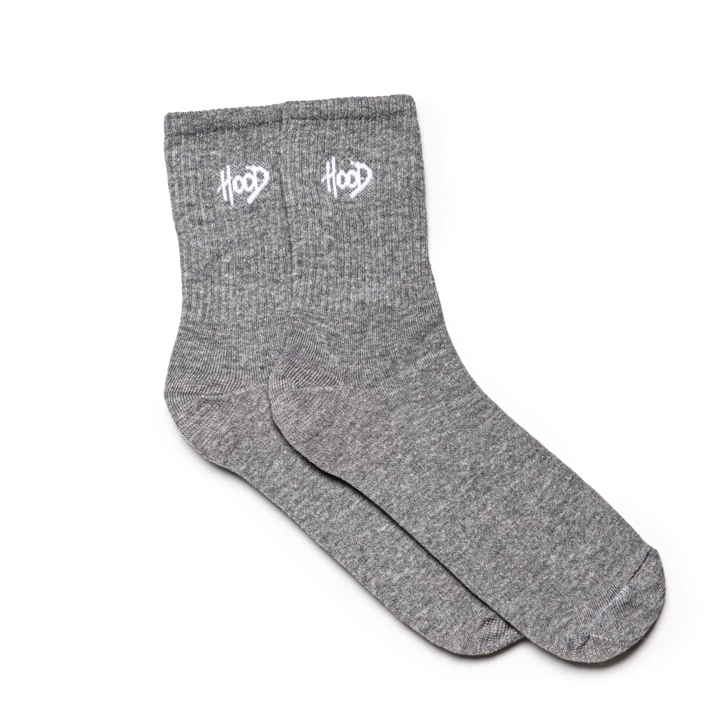 Medias Hood Style Gris x2