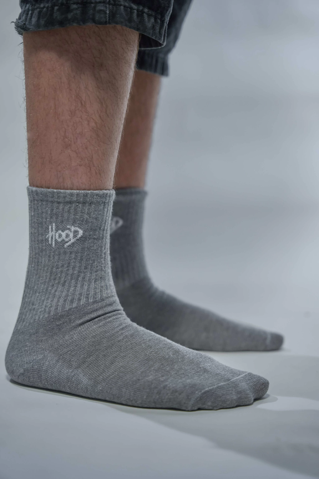 Medias Hood Style Gris x2