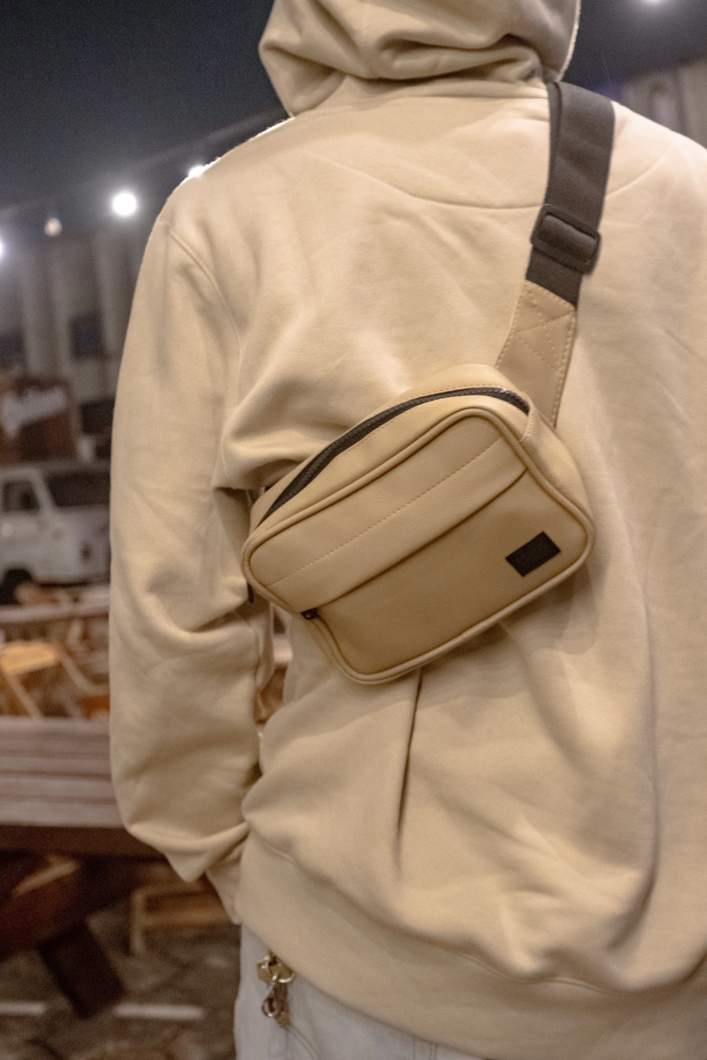 Riñonera Lil-G Beige
