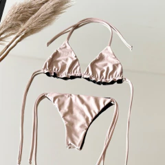 Caipi Reversible Negro y Champagne - Maluca Store