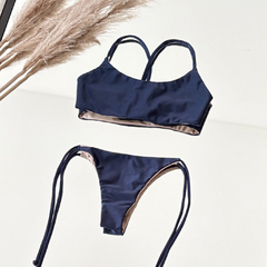Pili Reversible Azul Shark y Champagne - buy online