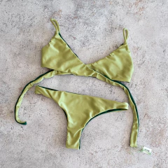 Carme Reversible Verde Galápagos y Melón TALLE 3 - FALLADA SIN CAMBIO NI DEVOLUCIÓN (F110) en internet