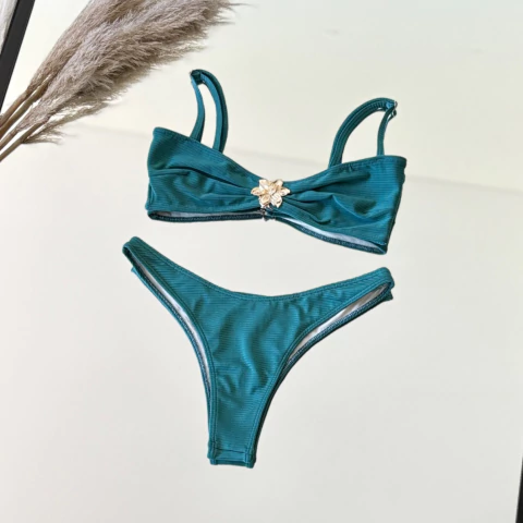 Flor Verde SEMI VEDETINA - comprar online