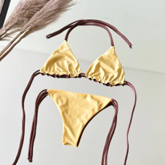 Caipi Reversible Chocolate y Butter Yellow - Maluca Store