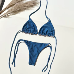 Caipi Reversible Azul Tamisa y Champagne TALLE 3 - FALLADA SIN CAMBIO NI DEVOLUCIÓN (F100) - comprar online