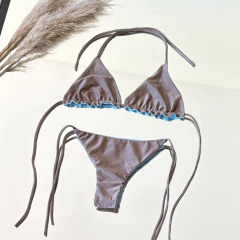 Caipi Reversible Visón y Sky - comprar online