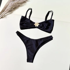 Flor Negra SEMI VEDETINA - comprar online