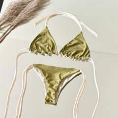 Caipi Reversible Pistacho y Off White en internet