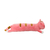 Almofada - Gato Deitado - Rosa - Formato Cilíndrico - 77 cm - comprar online