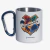 Caneca - Harry Potter - Hogwarts - Branco - Mosquetão - comprar online