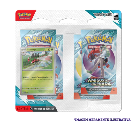 Pokémon - Amigos de Jornada - Quadri Pack - Yanmega - comprar online