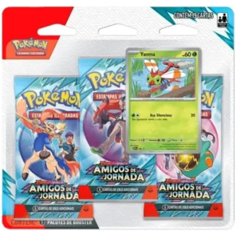 Pokémon - Amigos de Jornada - Triplo Pack -Yanma - comprar online