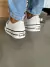 ALL ✪ STAR CHUCK TAYLOR COURO PLATAFORMA BRANCO PREMIUM