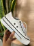 Imagem do ALL ✪ STAR CHUCK TAYLOR COURO PLATAFORMA BRANCO PREMIUM