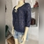 Blusa azul manga Aeropostale (M) na internet