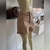 Bermuda bege Shoulder (40) - Brechó Quer Eu Pra Tu