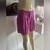 Short uva Flower (M) - Brechó Quer Eu Pra Tu