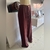 Calça marrom nova BlueClothing (P) - Brechó Quer Eu Pra Tu