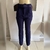 Calça social marinho Milalai (P) - comprar online