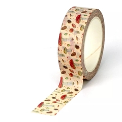 Washi Tape - Cogumelos - 15mmx10m - comprar online