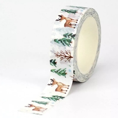Washi Tape - Natal - 5 Modelos - Hanami Papelaria