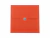 Envelope Convite Laranja 18,6x14,5 + Cartão Branco Laranja