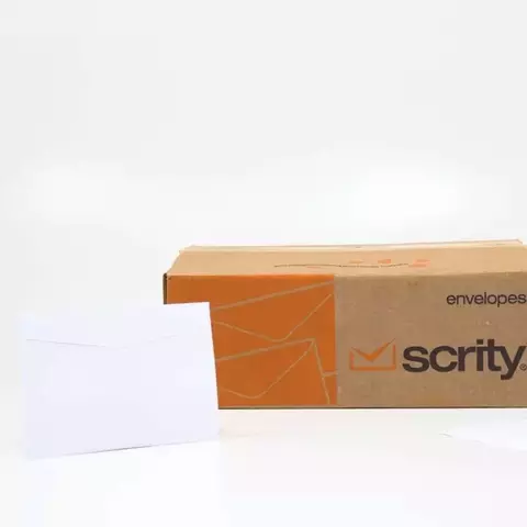 Envelope Comercial 114X162 Branco 75g c/ 1000
