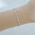 Pulseira luxo baguete zircônia na internet