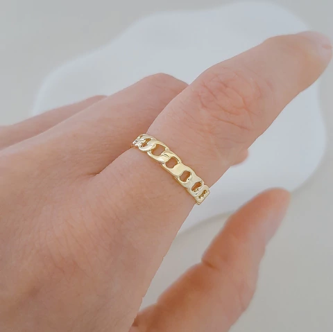 Anel regulável corrente - comprar online