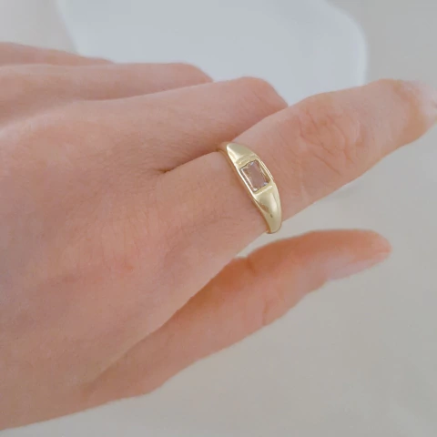 Anel bold com ponto de luz regulável - comprar online