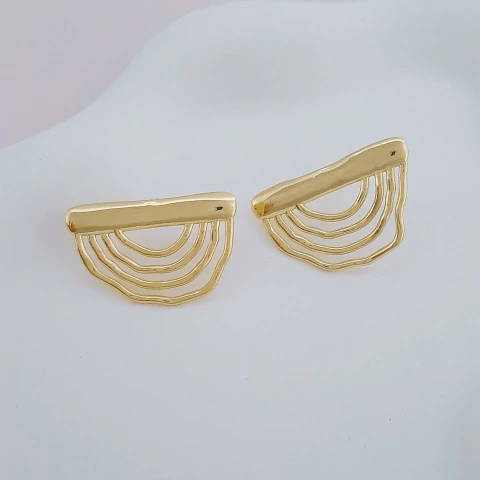 Brinco leque orgânico