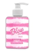 Frasco de gel aromatizante beijável para virilha da Hot Flowers, sabor morango com creme, com 320ml.