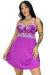 Camisola Com Bojo Sensual Microfibra Com Renda Bicolor Luxo Felícia