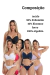 Conjunto De Lingerie Com Bojo E Calcinha Fio Dental Microfibra E Detalhes Em Renda Pérola - Lipiller Moda Íntima