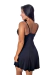 Imagem do Camisola Sensual Com Detalhes Em Renda Bicolor Brilhante Alça Regulável Microfibra Luxo Shine