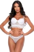 Conjunto Lingerie De Renda Feminino Calcinha E Sutiã Com Bojo Stella Rendado - comprar online