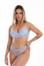 Conjunto Bicolor com Bojo Sutiã e Calcinha Fio Duplo Microfibra Mônica - loja online
