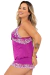 Pijama Baby Doll Feminino Sexy Short Doll Renda Bicolor Com Laço de Cetim Luxo Izabella - loja online