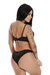 Imagem do Conjunto Feminino Lingerie Com Bojo Microfibra e Renda Com Detalhes Em Tule Geovana