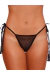 Calcinha Fio Dental Sexy De Tule Tanga Com Amarração para Regular Chanel - loja online