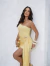 SALDÃO SEM TROCA OU DEVOLUÇÃO Vestido Cloe Amarelo Manteiga - comprar online