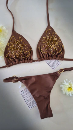 Marquinha Solar Marrrom Empina bumbum - comprar online
