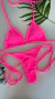 Lacinho Empina bumbum Rosa Neon