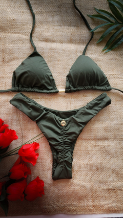 Asa delta com Empina bumbum Verde Militar