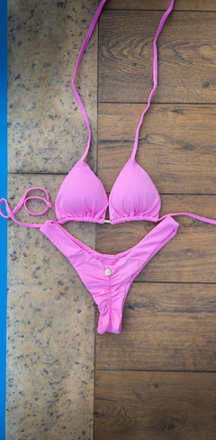 Asa delta com Empina bumbum Sorvete (Rosa Claro)
