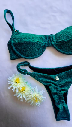 Meia Taça calcinha Marquinha com empina bumbum Verde Musgo na internet